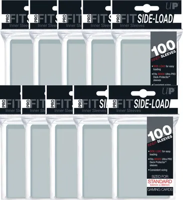 Produktbild von 1000 Ultra Pro Standard Pro-Fit Sleeves SIDE-LOAD Sleeves (64 x 89mm)