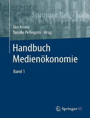 Produktbild von Handbuch Medienökonomie