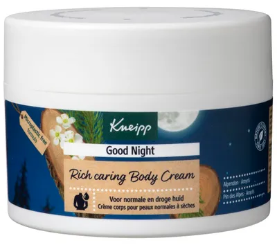 Obrázek produktu pro Kneipp Rich Caring Cream Tělový krém na dobrou noc Hydratační a relaxační 200 ml