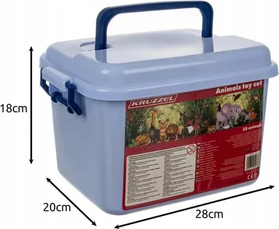 Productafbeelding van Dieren - Kruzzel figurenset 24816