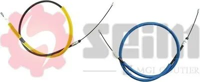 Produktbild von SEIM Handbremsseil Seilzug Feststellbremse für RENAULT CLIO II (BB0/1/2, CB0/1/2) Hinten 805072