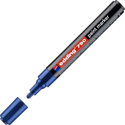 Obrázek produktu pro Lakový popisovač Edding 790 - modrý