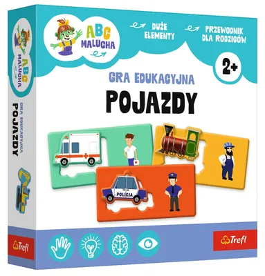 Obrázek produktu pro Trefl Hravé Vozidla - Zábavná Edukace pro Nejmenší 2-3 roky