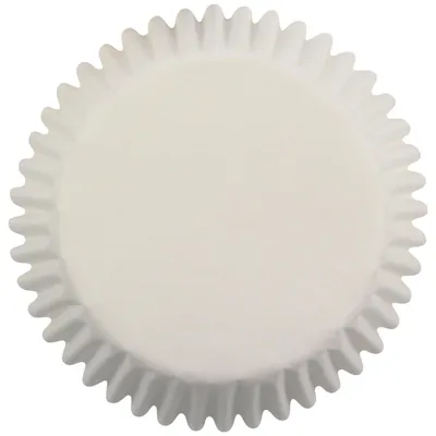 Obrázek produktu pro PME BC713, Košíčky na cupcaky/muffiny, Kulatý, Rýhovaný povrch, Bílá, Papír, 90 mm