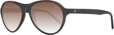 Image de Lunettes de soleil Web WE0128 52G 54 Unie Marron