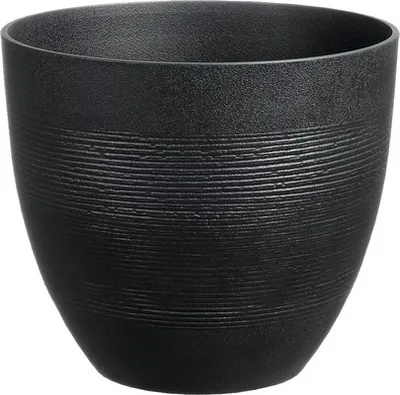 Produktbild von Pflanztopf Lafiora Liam Kunststoff Ø 37 cm H 33 cm anthrazit
