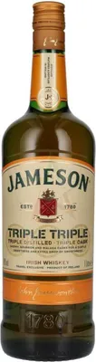 Produktbild von Jameson Triple Distilled & Triple Cask Irish Whiskey 40 %  1,00 lt.