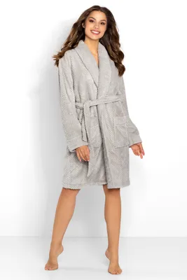 Zdjęcie produktu dla Szlafrok Thira Grey, M