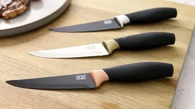 Produktbild von Famanu Steakmesser Set - Hochwertiger Edelstahl
