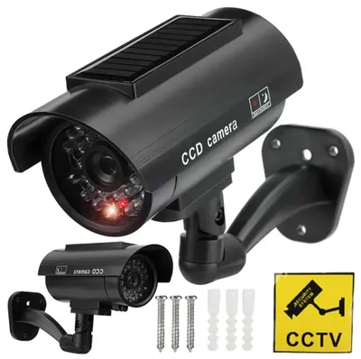 Zdjęcie produktu dla Atrapa kamery monitorującej CCD - czarna