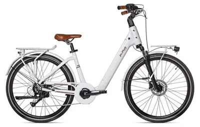 Immagine prodotto di Via Veneto Bici Elettrica Amata E-bike Lady 28” 7V Bianco Zucchero