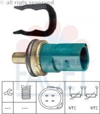 Produktbild von Facet Sensor, Kühlmitteltemperatur  7.3258
