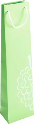 Produktbild von VP Geschenktüten für Flaschen grün 9,5 x 38,0 cm, 25 St.