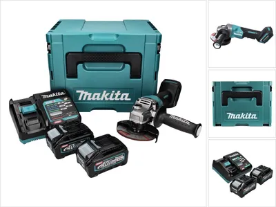 Obrázek produktu pro Makita XGT  GA013GM201 Akku-Winkelschleifer 40VMAX