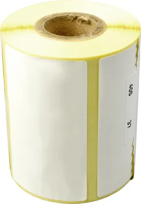 Produktbild von Brother BDE-1J026076-102, Weiß, Selbstklebendes Druckeretikett, Gestanztes Etikett, Thermodirekt, Rechteck, Brother TD