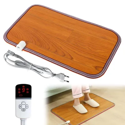 Productafbeelding van Voetverwarmingsmat, 50 x 30 cm, elektrisch, voetenwarmer met thermostaat