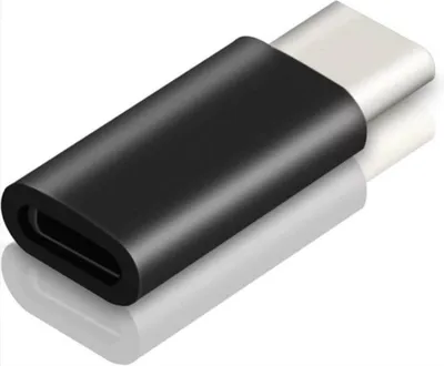 Obrázek produktu pro CHPN – Adaptér Lightning na USB-C – USB-C (Typ-C) samec na Lightning samice – Černý