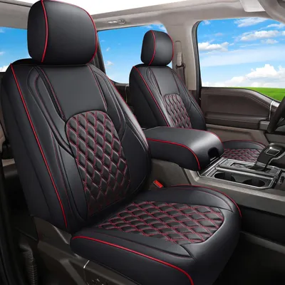 Produktbild von Huidasource Passgenaue Ford F150 Sitzbezüge, wasserdicht, passend für 2015–2025,