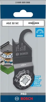 Produktbild von PRO ASZ 32 SC Blatt für Multifunktionswerkzeuge, 24 x 11 mm