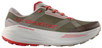 Produktbild von Laufschuhe Trail Damen La Sportiva Prodigio Max-Kaki/Rot-39