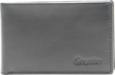 Produktbild von Esquire Geldbörse New Silk Mini Wallet Black schwarz