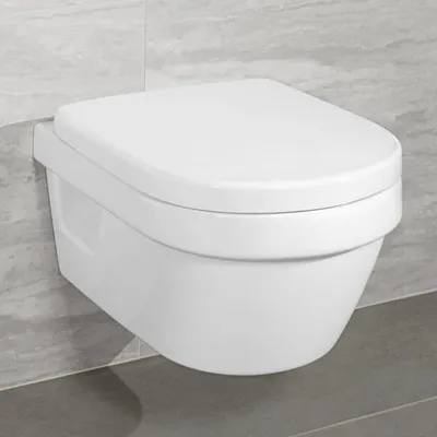 Produktbild von Villeroy & Boch Architectura Wand-WC DirectFlush Combi-Pack mit WC-Sitz