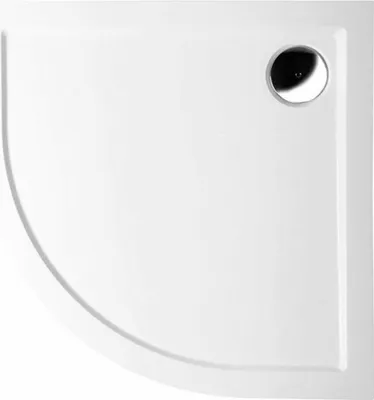 Produktbild von SERA Duschwanne, Viertelkreis 80x80x4cm, R500