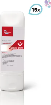Produktbild von Handcreme pH-neutral, silikonfrei, feuchtigkeitsspendend, Derma Care SET, 15 Tuben à 100 ml je SET : Verpackungseinheiten - 1 Set Verpackungseinheiten: 1 Set