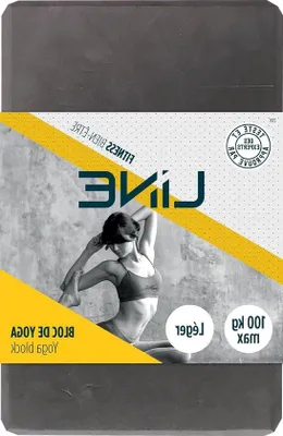 Immagine prodotto di Blocco da yoga grigio per pilates e fitness