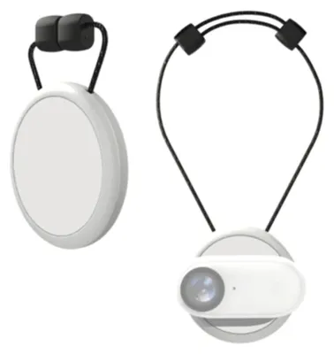 Produktbild von Puluz Magnethalterung für Insta360 GO 3/GO 3S (Weiß)