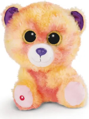 A plush teddy bear toy.