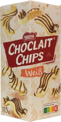 Obrázek produktu pro Nestlé Choclait Chips White (balení 115 g)