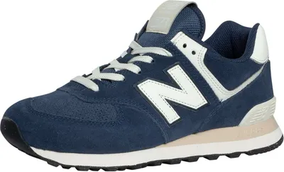 Produktbild von New Balance 574 Wildleder Trainer, Blau 44 EU