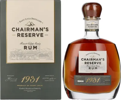 Produktbild von Chairman's Reserve 1931 Finest St. Lucia Rum 46% Vol. 0,7l in Geschenkbox