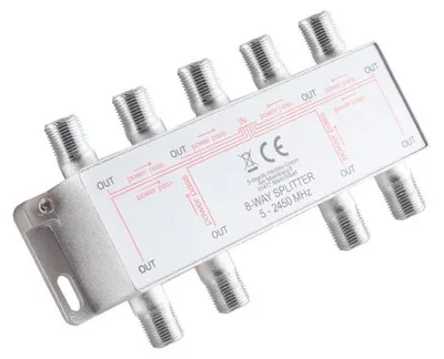 Produktbild von F-Serie; Stammverteiler; 8-fach; 5-2400 MHz DC