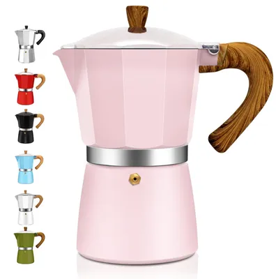 Espressokocher 3 Tassen Aluminium Mokka-Kanne 150 ml