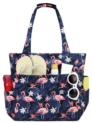 Immagine prodotto di Borsa da spiaggia pieghevole e impermeabile, con più scomparti
