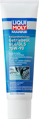 Produktbild von LIQUI MOLY 25036 MARINE GL4/GL5 Getriebeöl Vollsynthetiköl 75W-90 0,250L