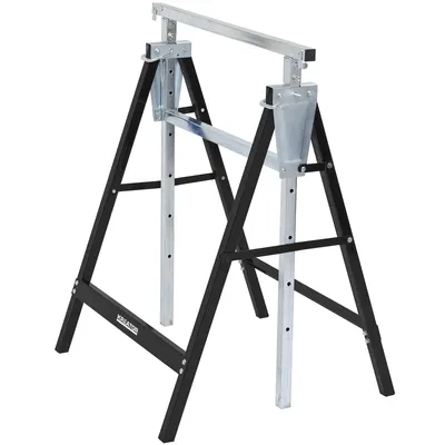 Produktbild von Gerüstbock Teleskop Klappbock 180 kg Unterstellbock Bock - VARO Stützbock Traglast