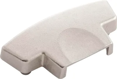 Produktbild von HETTICH Selekta Pro 2000 Glastür-Zierkappe, Topfart TX32, Zinkdruckguss vern.