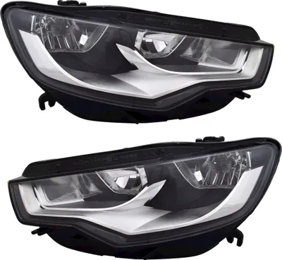 Produktbild von TYC Scheinwerfer Set für Audi A6 4G 2010-2014 H7 H15 LWR Stellmotor Halogen DRL