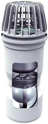 Productafbeelding van terugslagklep voor lichtschacht en ventilatieschacht