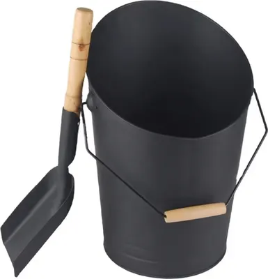 Produktbild von Vědro na popel s lopatou ocel/dřevo Sannover