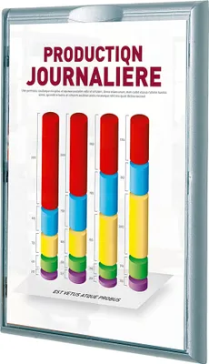 Produktbild von PaperFlow K540665, 32,2 cm, 23,7 cm, Aluminium