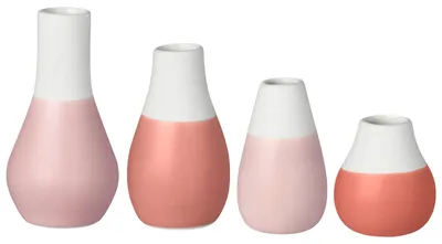 Immagine prodotto di Räder Mini Pastellvasen 4er Set pudertöne D.4cm, H.4,5-8cm