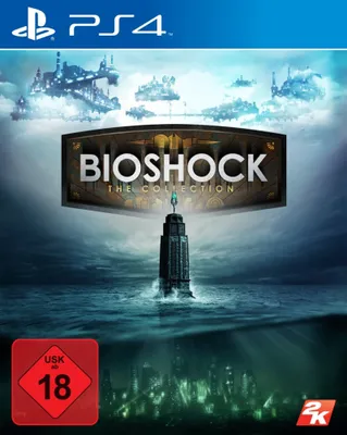 The cover art for the Bioshock Collection video game on PS4.