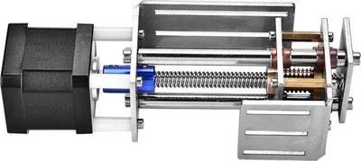 Image de Rail linéaire coulissant RVS 60 mm pour l'usinage du bois sur machine CNC