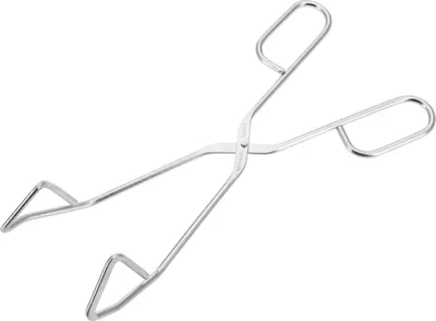 Produktbild von 3-teilige Grill-/Bratzange, Edelstahl, Länge: 24 cm, Silber