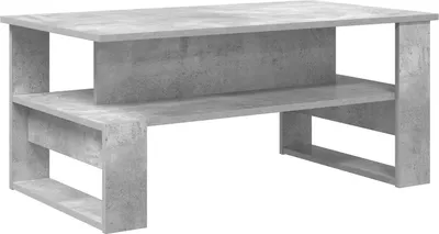 Obrázek produktu pro vidaXL Konferenční stolek betonový šedý 90 x 50 x 40 cm materiál na bázi dřeva