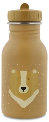 Image de Trixie Gourde en acier inoxydable enfants 350ml Mr. Bear marron anti-fuite